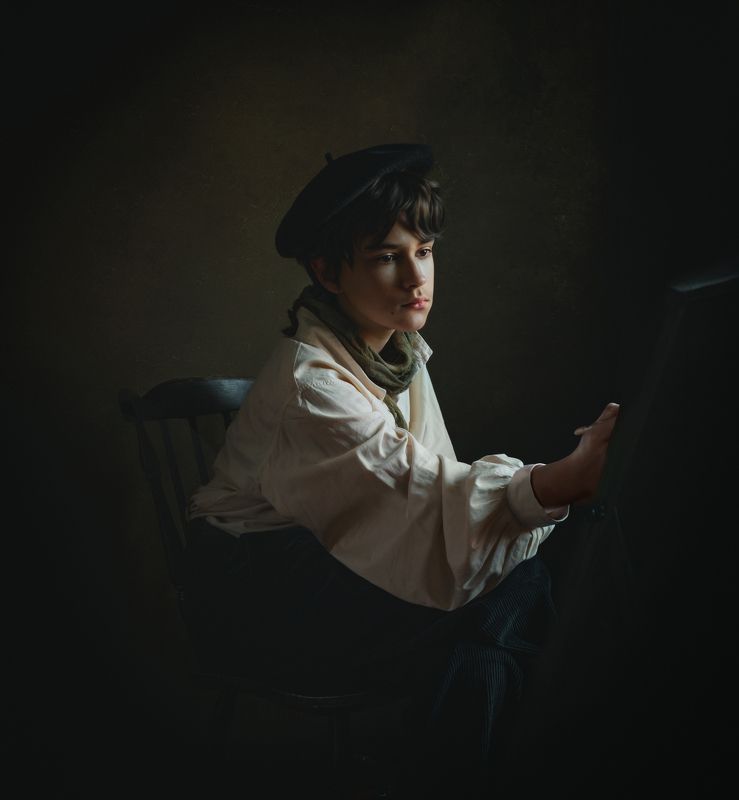 Юный художникphoto preview