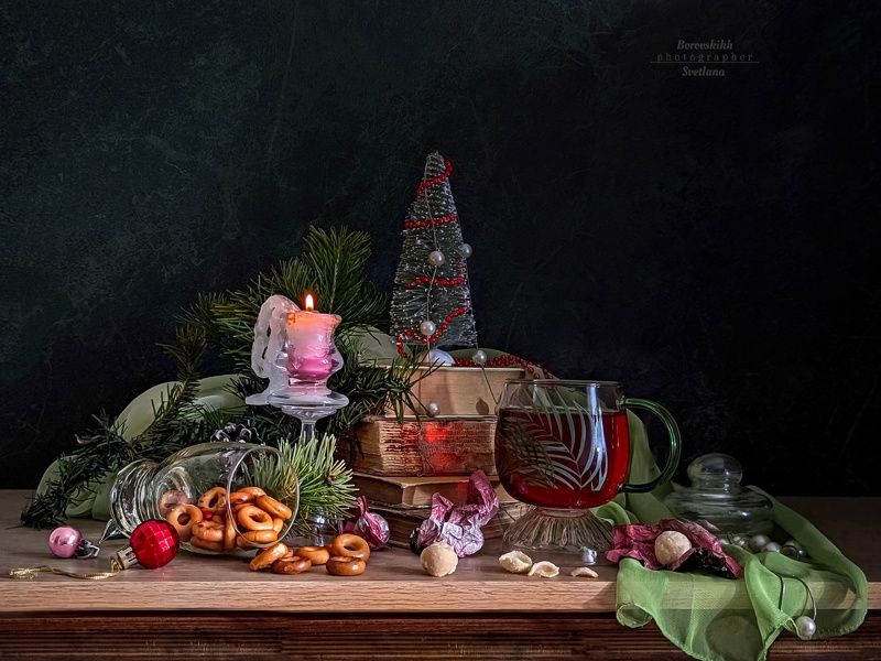 натюрморт,  food_photo, бокал, чайные истории, светлый ключ, прованс, фото на окне, весна, незабудки Вечерний чайphoto preview