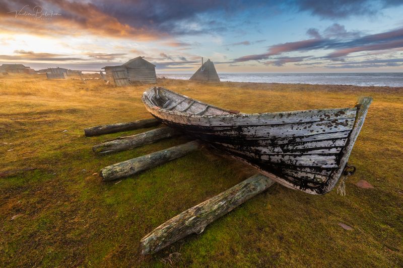 Поморская деревня фото превью
