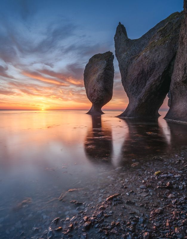 Утренняя заря в бухте Дубовой…  Morning dawn in Dubovaya Bay…photo preview