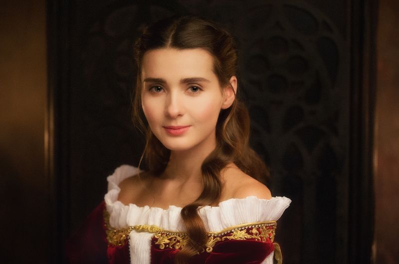 портрет, девушка Портретноеphoto preview