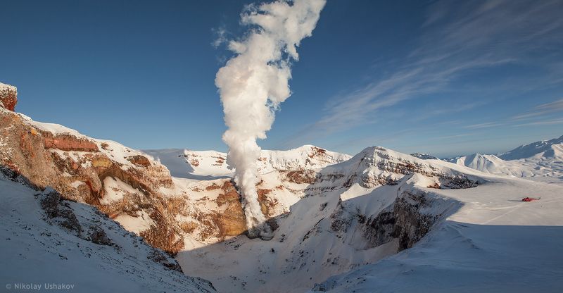 Камчатка, вулканы, Горелый в кратере Горелого.photo preview
