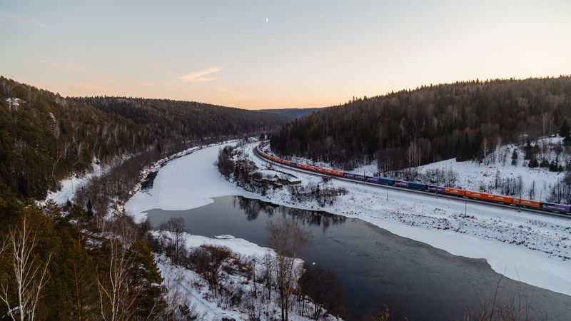 Начало зимы на Уралеphoto preview