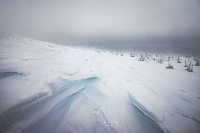 гух, зима, пейзаж Главный Уральский хребетphoto preview