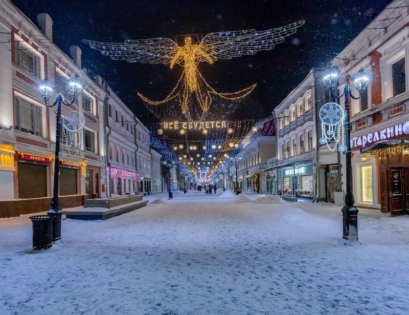 нижний новгород ,зима,зимний город , Все сбудетсяphoto preview