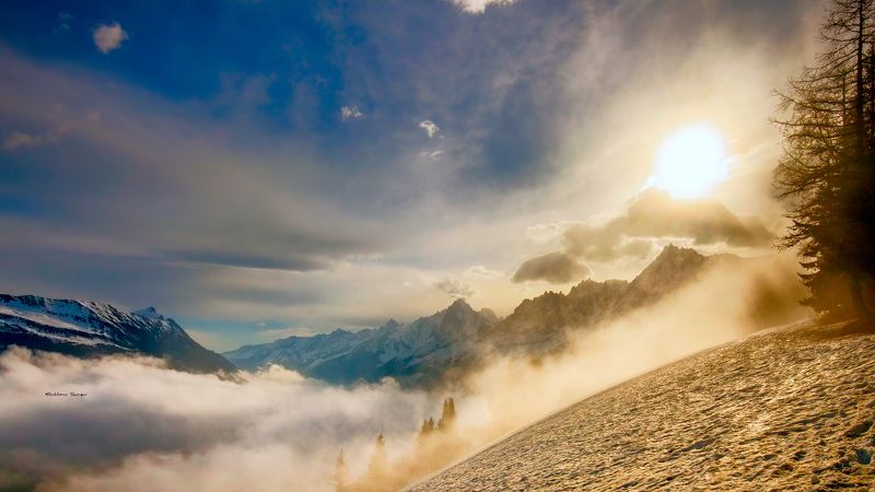 горы, альпы photo preview