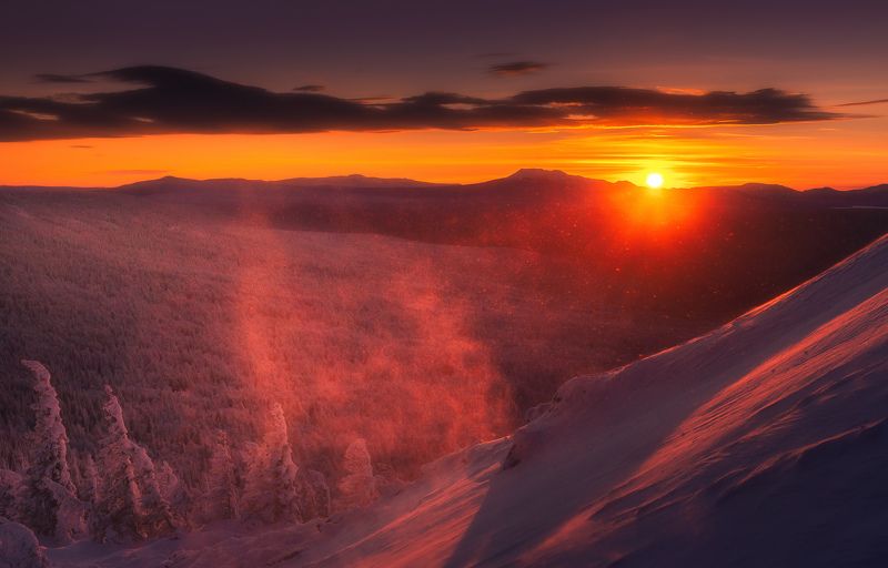 Закат на Уреньгеphoto preview