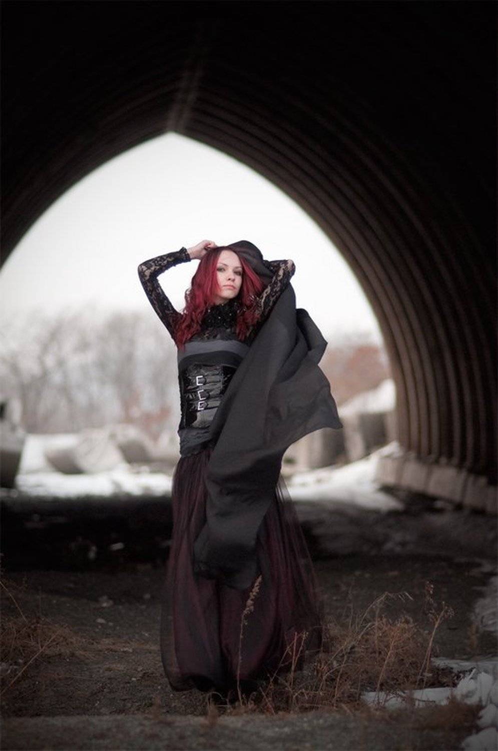 ***. Автор: Дмитрий Корнилов volavolko, девушка, готика, Дмитрий Корнилов