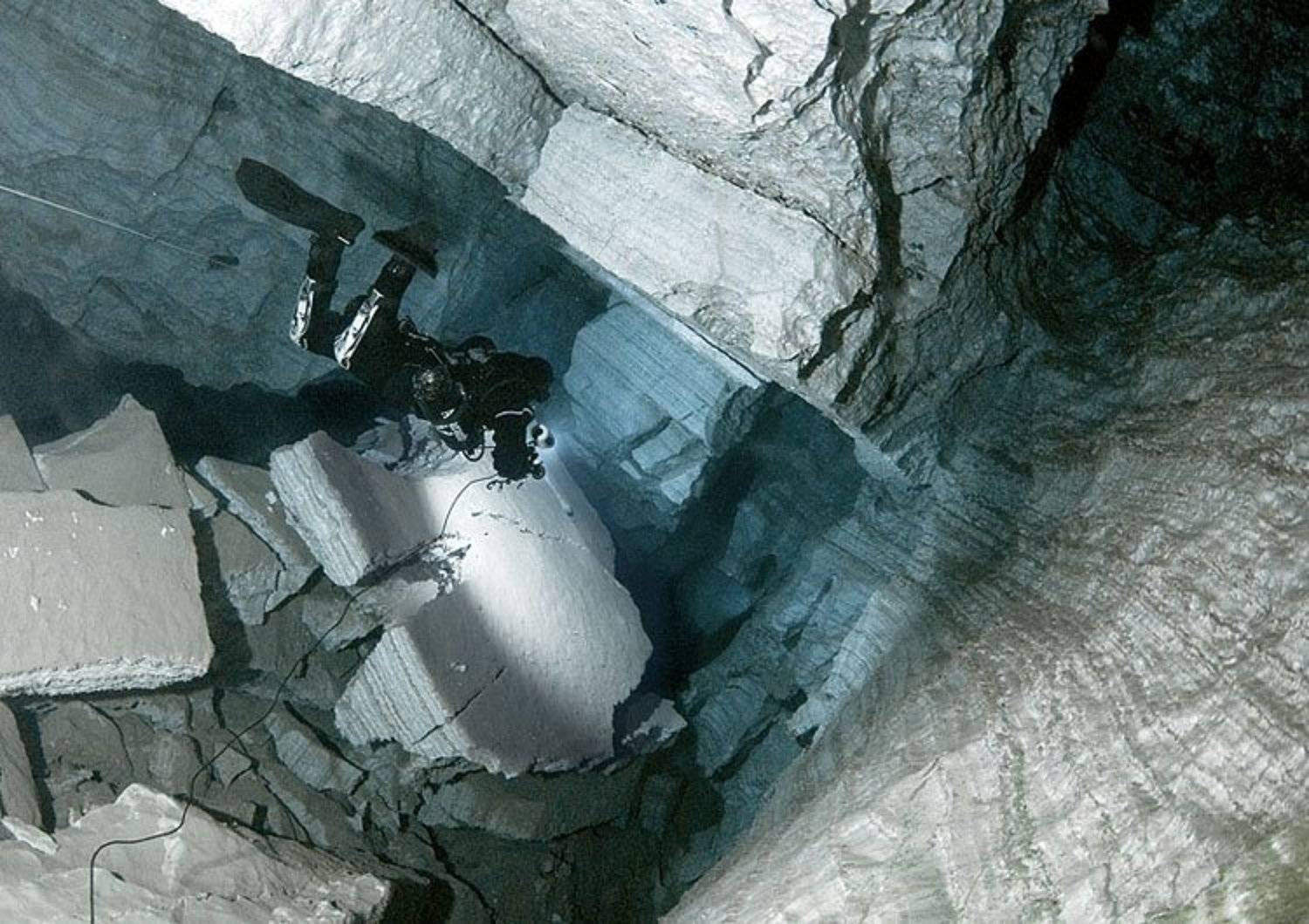 Кубический мир. Автор: Витя Лягушкин дайвинг, пещеры, ординская, Витя Лягушкин