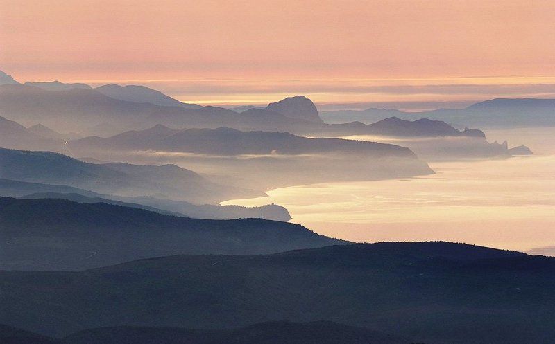 крым, демерджи, восход, утро ***photo preview