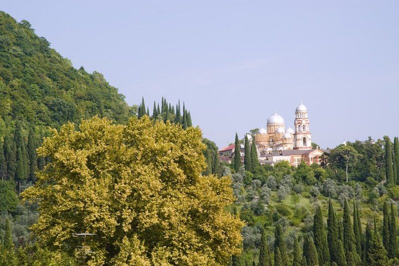 абхазия, страна души Осенний Афон.photo preview