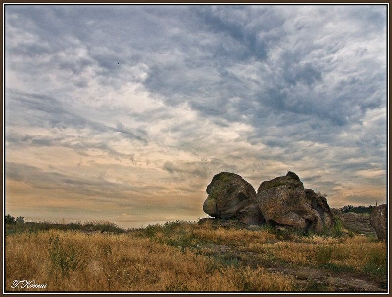 скалы,вечер,закат,хортица ***photo preview