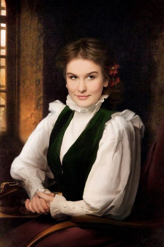 Крестьянка у окнаphoto preview