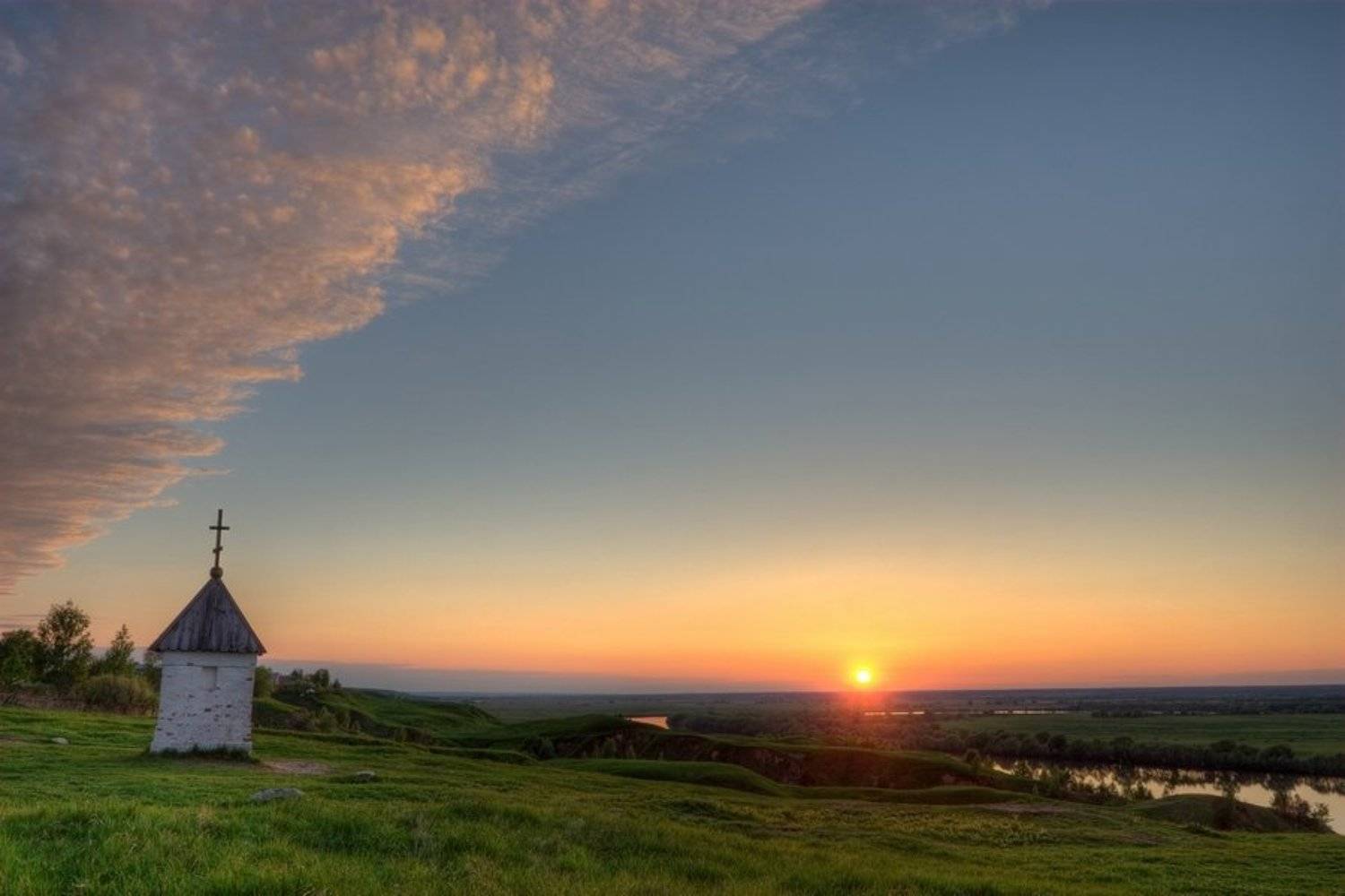 ***. Автор: Юрий Дёмин закат,, Юрий Дёмин