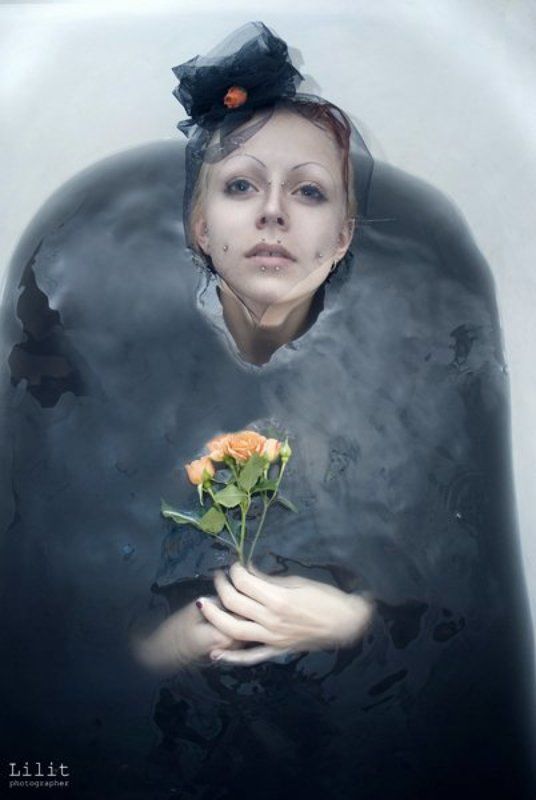 Black. [colored satin]photo preview