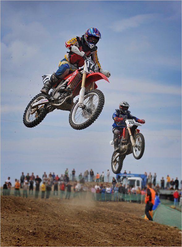 мотоцикл, мотокросс, На взлёте!photo preview