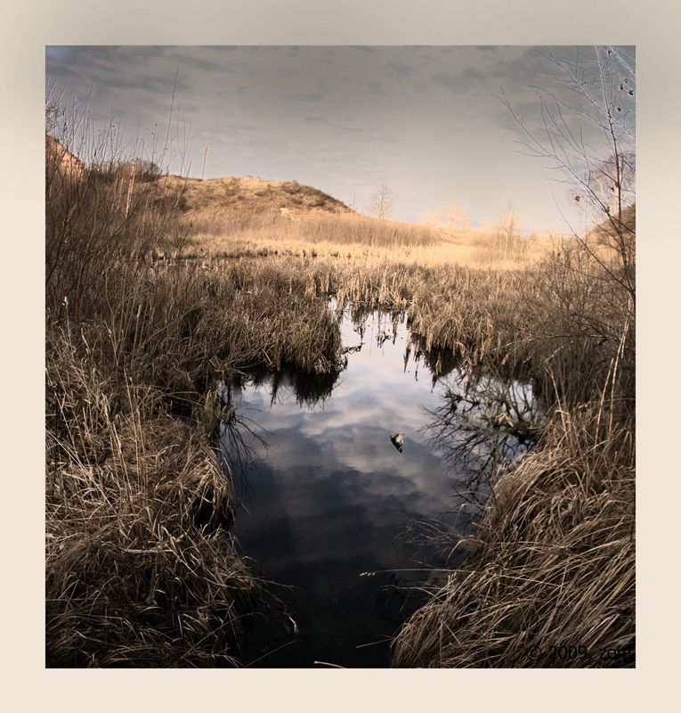 осень, панорама, латвия, даугавпилс photo preview