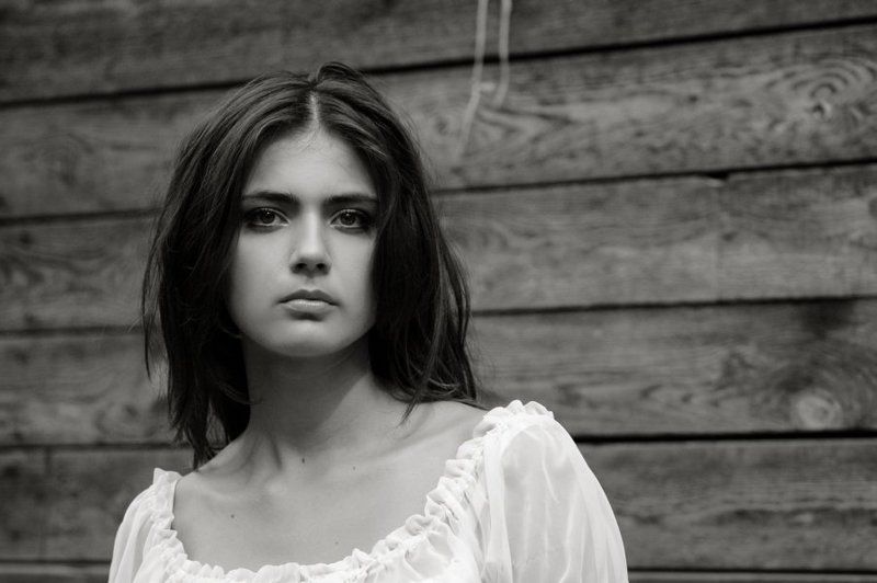 кино, кадр, девушка, жанр, модель, ч/б, фильм Кадр кинолентыphoto preview