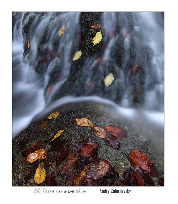 вода,горный ручей At the cascadephoto preview