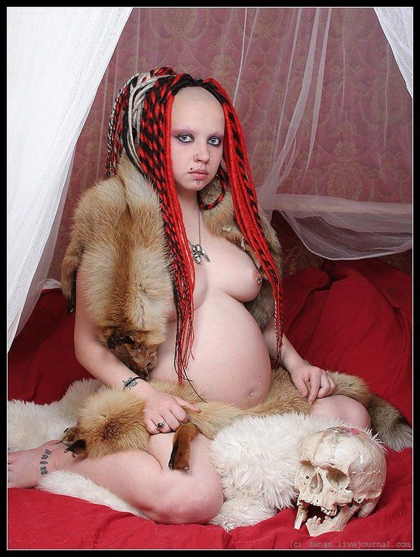 беременность, pushba, лада, 6ой месяц, череп, лисы, шкуры удачная охотаphoto preview