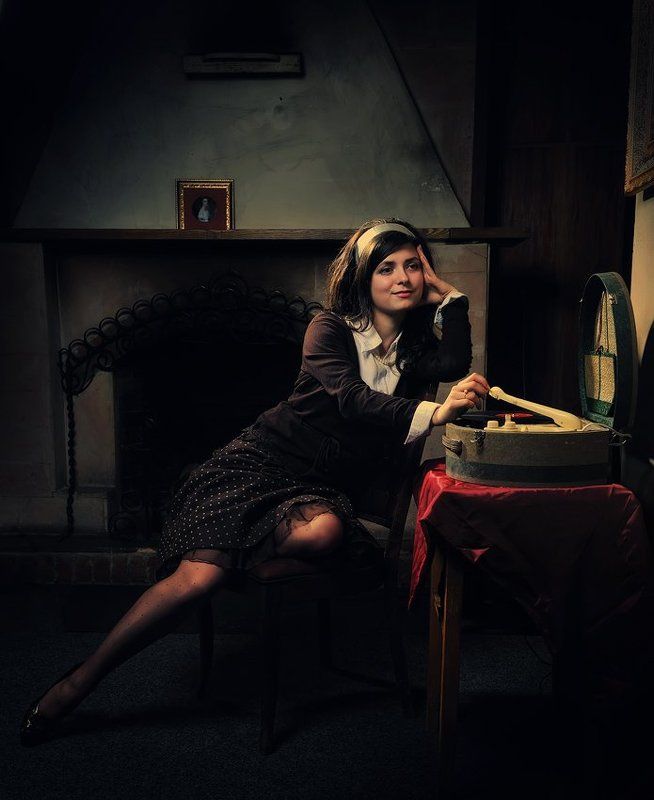 50-е, пластинки, музыка Can\'t buy me lovephoto preview