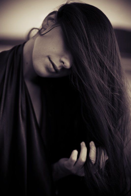 портрет, губы, волосы, рука annphoto preview