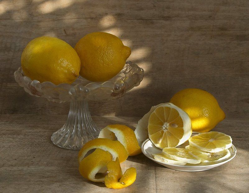 Лимонный натюрморт фото превью