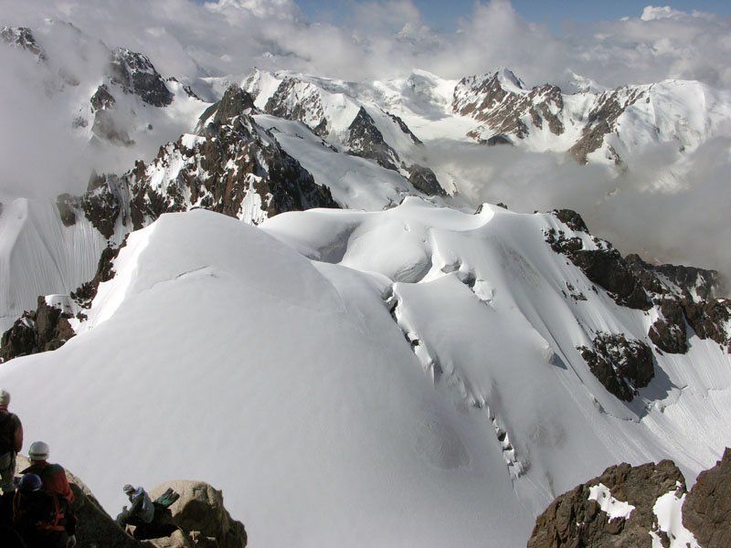горы, заилийский алатау, альпиниада, карлытау, антикайнен, Восхождениеphoto preview