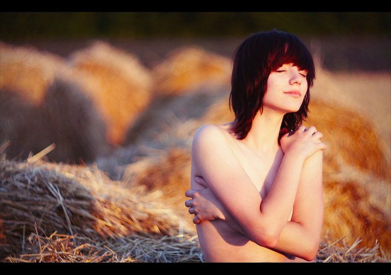 сено, закат, лето, саша, тепло, нежность Теплоphoto preview