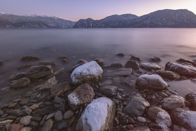 пейзаж, закат, озеро. горы, природа Телецкое озеро на закатеphoto preview