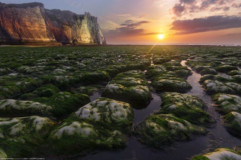 Этрета, Нормандия, Франция, Etretat, beach, Normandy, France, романов В окрестностях пляжа Этретаphoto preview