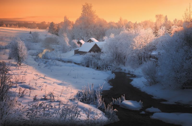 Зимнее утро. Ферапонтовоphoto preview