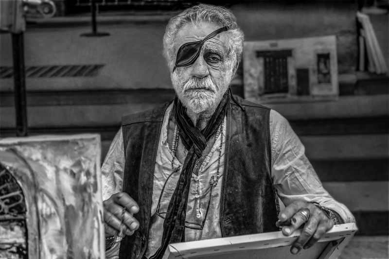 Карло Пьяджентини.Портрет художника.photo preview