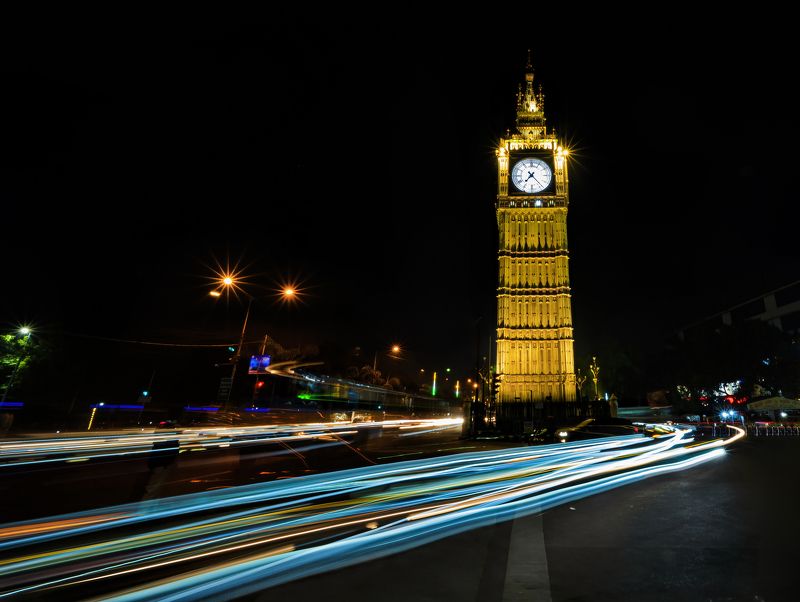 Nightscape of kolkataphoto preview