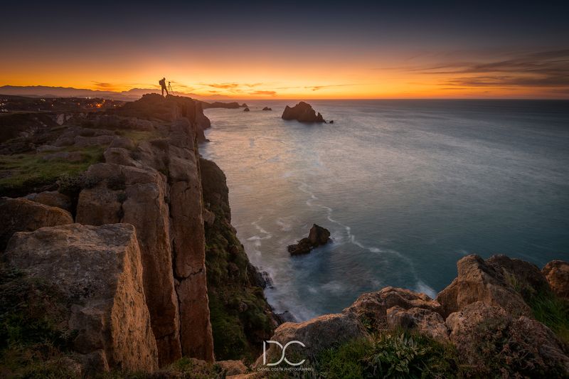 #landscape #seascape #spain #cantabria #sunset #cliffs BEHIND THE BEAUTY photo preview