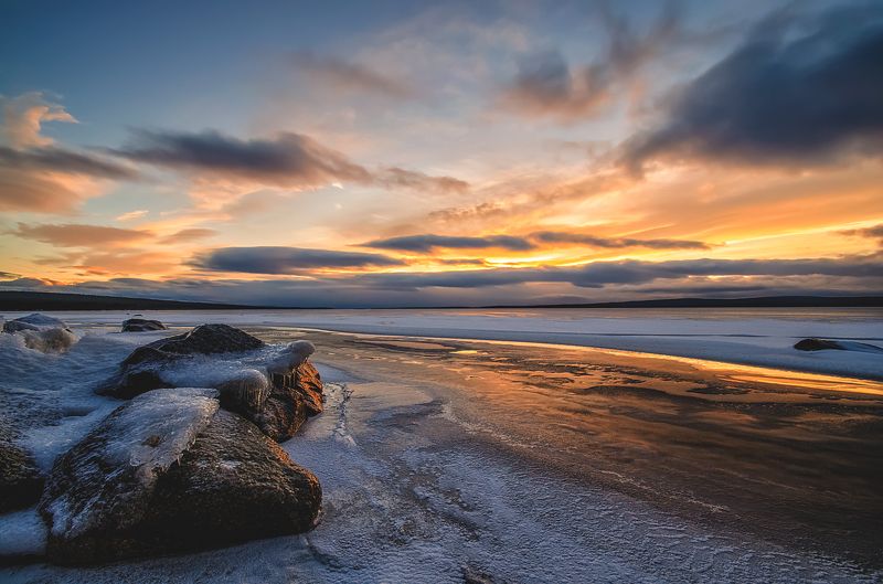Последние закаты перед полярной ночью. фото превью