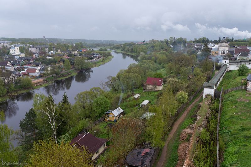 торжок, город, весна, храм Весенний Торжок 3photo preview