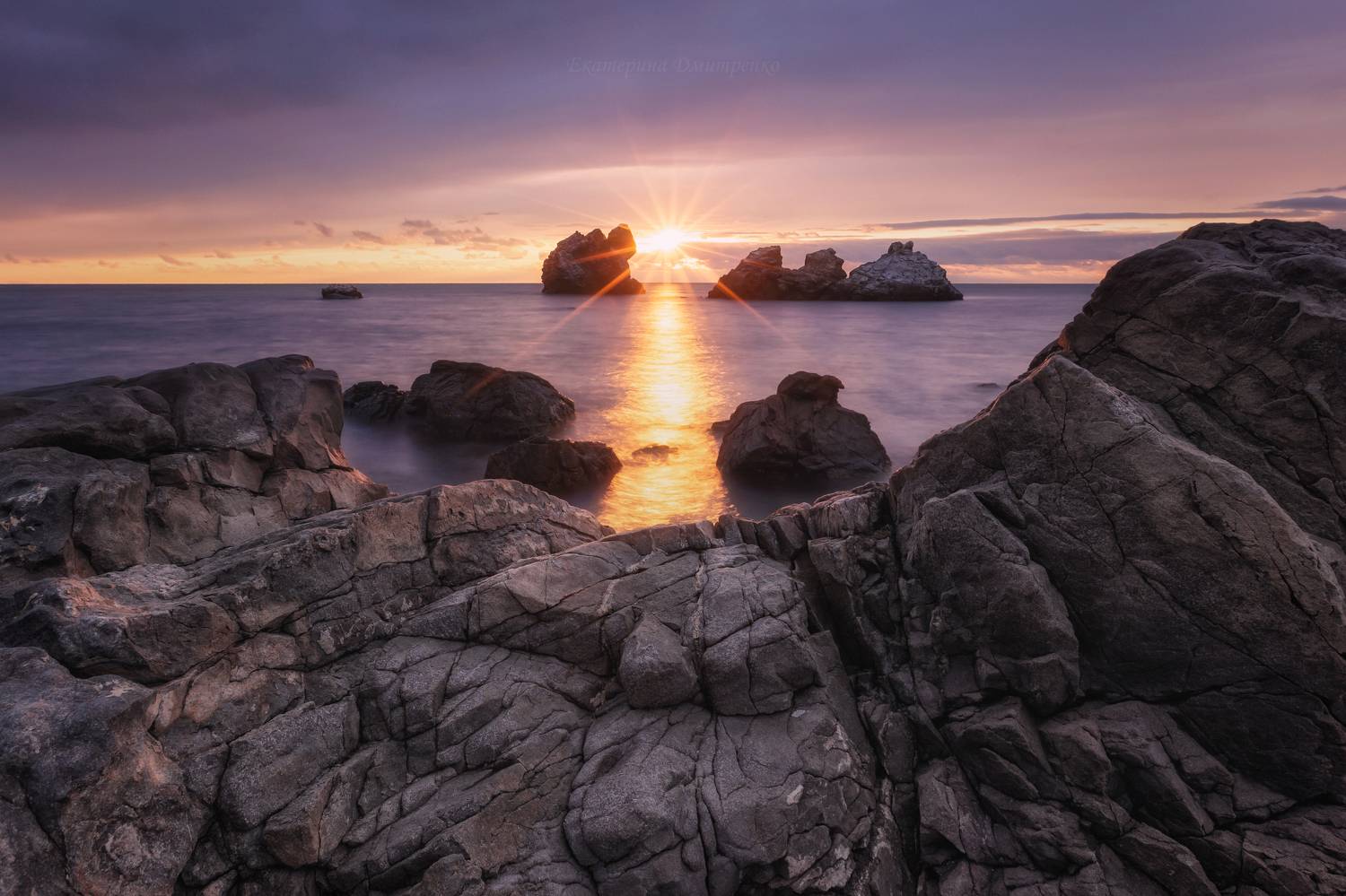 Утро в Утесе. Автор: Дмитренко Екатерина крым, утес, рассвет, утро, пейзаж, море, crimea, landscape, Дмитренко Екатерина