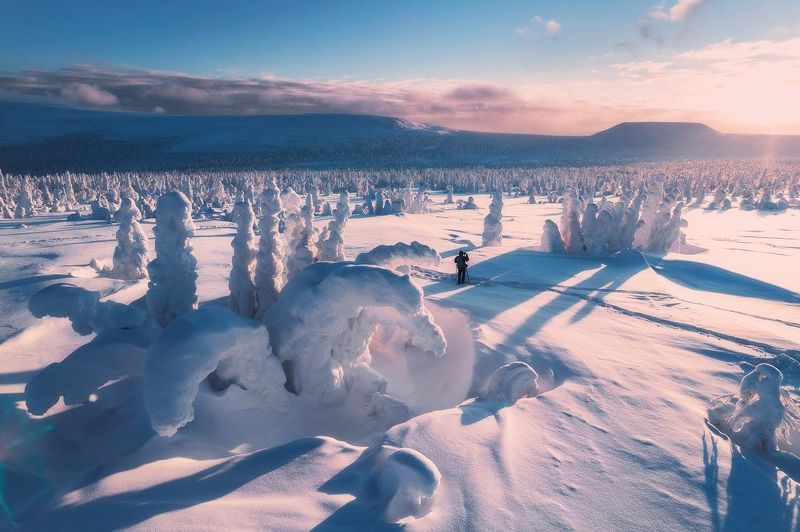 Северный Урал, ГУХ, Главный уральских хребет, зимний поход Северный Уралphoto preview