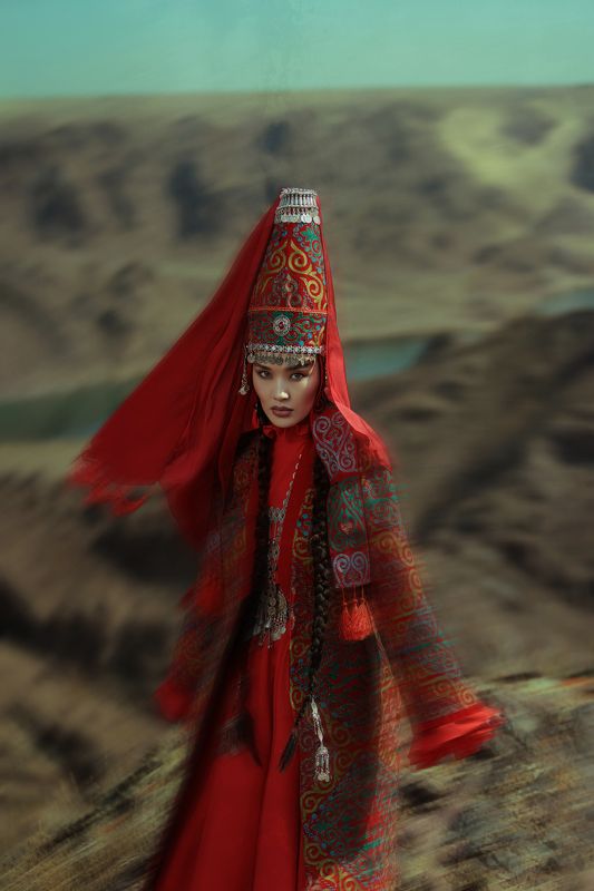 Казахская девушка, этника, история Казахская девушкаphoto preview