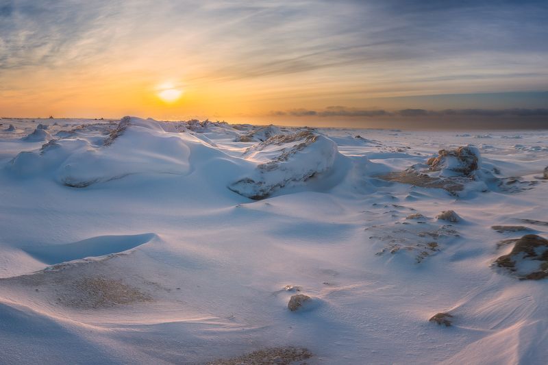 Зимний берегphoto preview