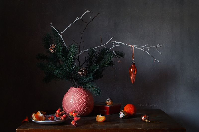 натюрморт, зима, декабрь, новый год декабрь фото превью