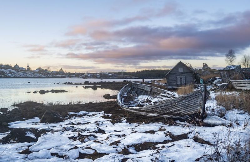 Лодка на Севереphoto preview