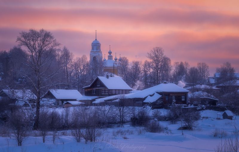 зима, пейзаж, кологрив, рассвет Зимние зарисовки в Кологривеphoto preview
