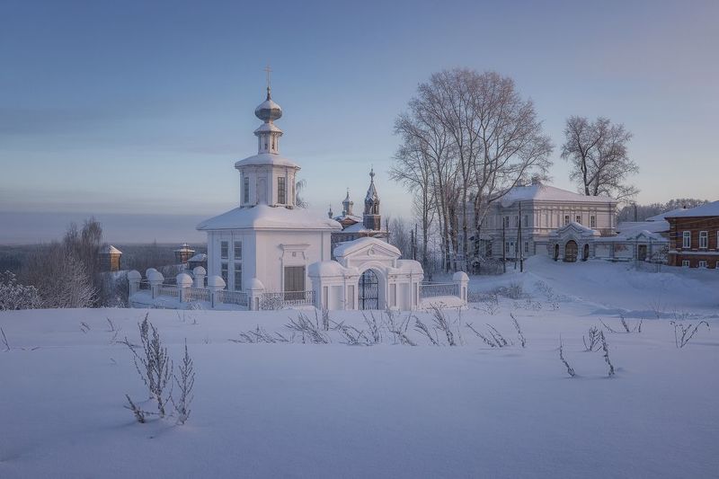 пермь чердынь храм церковь город архитектура зима мороз Морозная Чердыньphoto preview