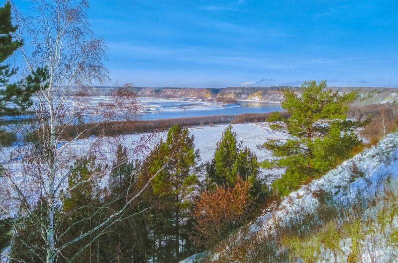 р.Иртыш на повороте.photo preview