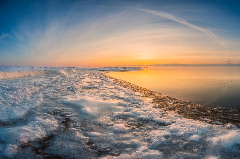 Зимний берегphoto preview