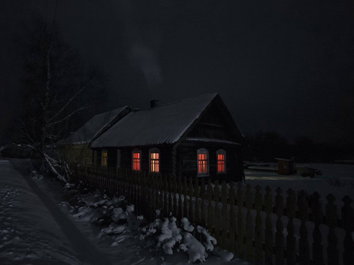 Домик у дороги. Автор: Александр Нагибин , Александр Нагибин