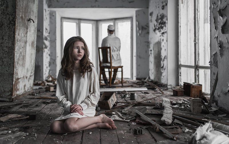 Emotions, girl, madness  *photo preview