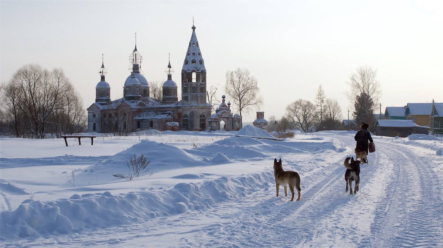 Сельская январская. Автор: СПИРИДОНОВ НИКОЛАЙ , СПИРИДОНОВ НИКОЛАЙ